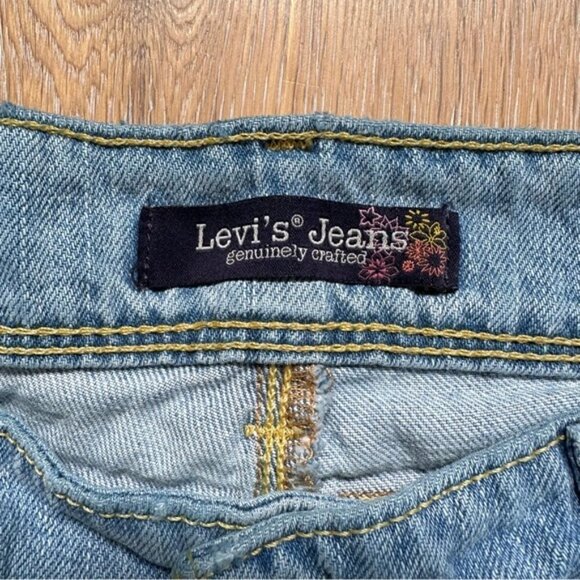 Y2K Levi’s Jeans Genuinely Crafted - Size 7 Junior - Picture 3 of 15
